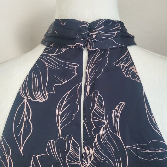 Joie Cedra Black Floral Silk Top XS - Picture 5 of 8